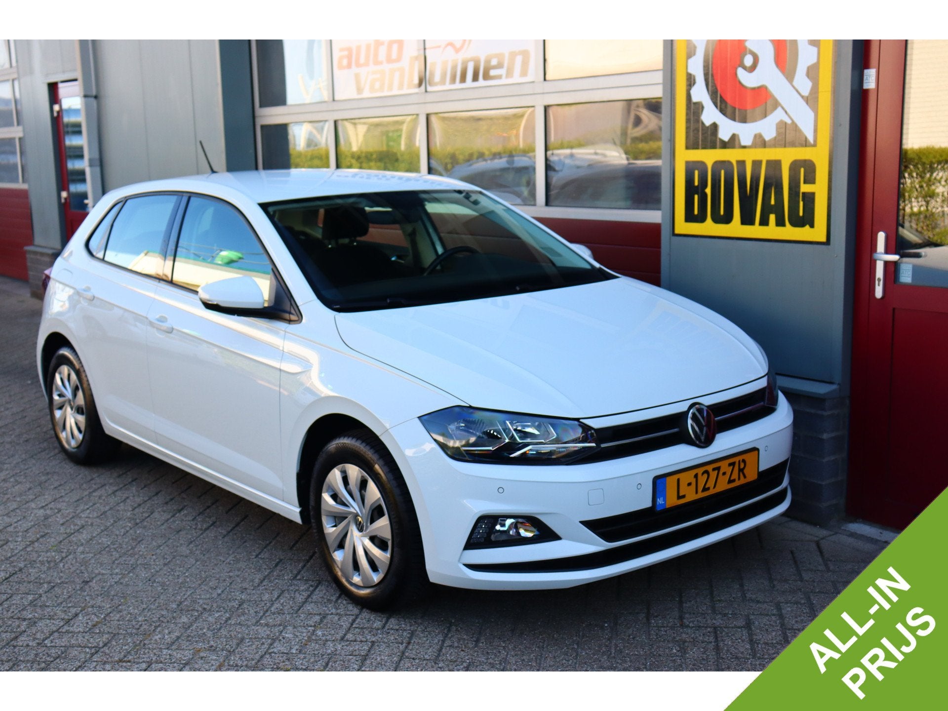 Volkswagen Polo 1.0 TSI Comfortline O.a: Navi, Adaptive crui, Auto's, Voorwielaandrijving, Gebruikt, 580 kg, Met garantie (alle)
