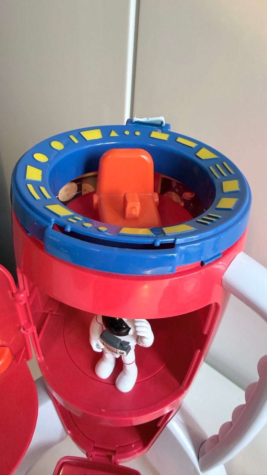 Space Raket Speelset met Astronaut en Voertuig, Ophalen of Verzenden, Gebruikt, Jongen of Meisje