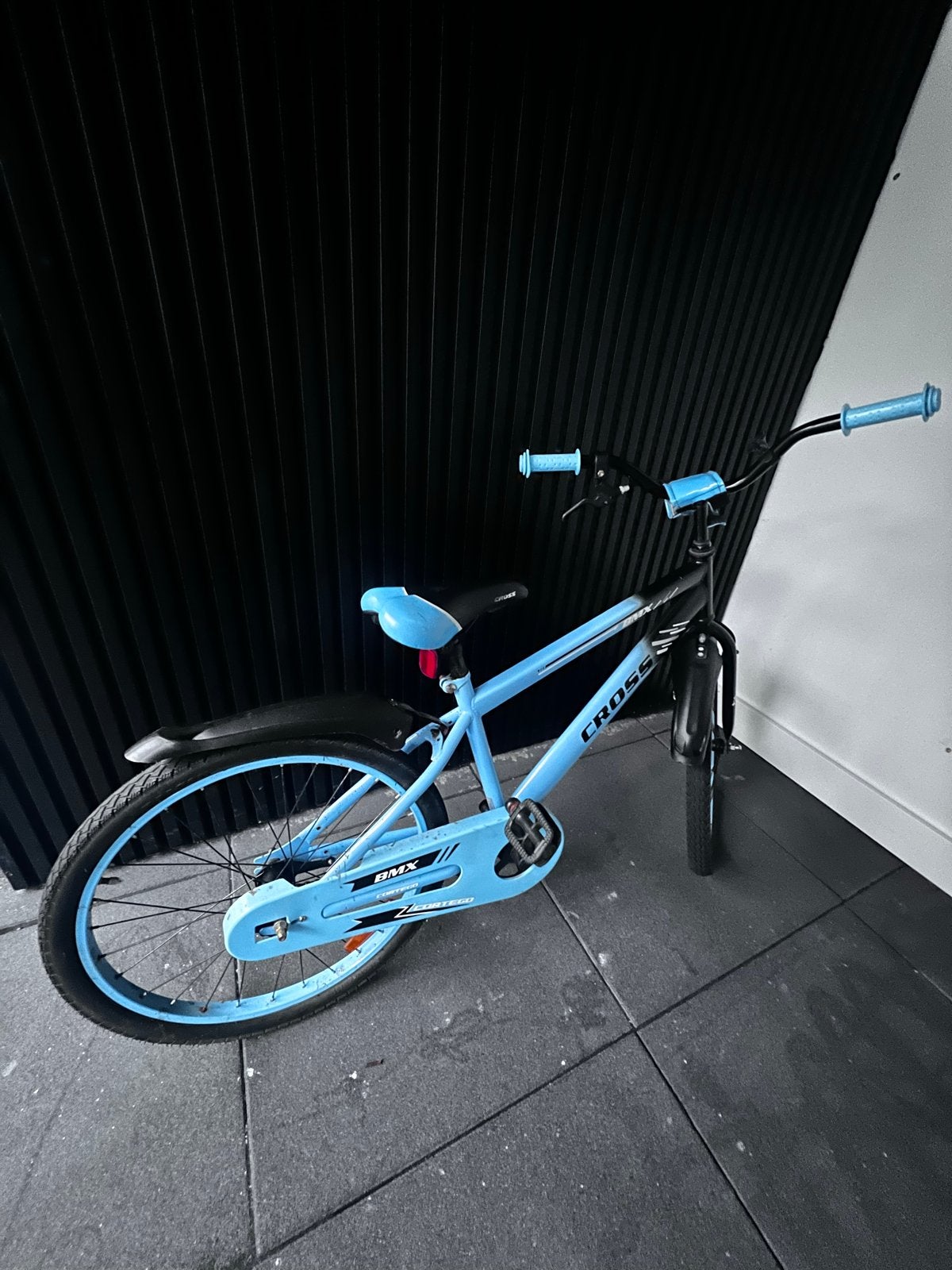 Stoere jongensfiets - Blauw/Zwart BMX Stijl 20 inch., Overige merken, Terugtraprem, Gebruikt, Minder dan 49 cm