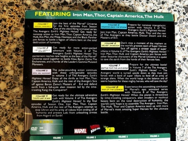 Avengers Earth's Mightiest Heroes, Animatie, Ophalen of Verzenden, Zo goed als nieuw, Nederlands