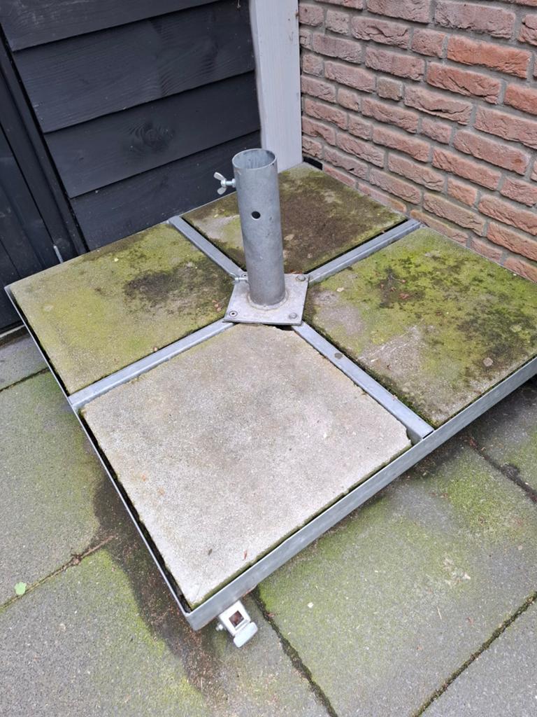 Parasol voet .zware uitvoering., Tuin en Terras, Parasols, Ophalen of Verzenden, Minder dan 1 meter, Parasolvoet