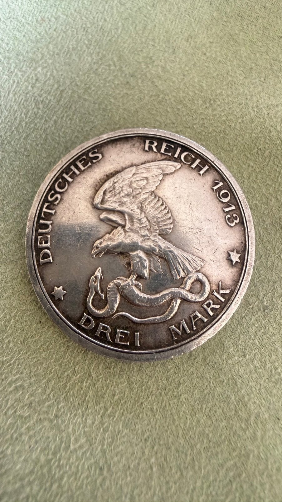 3 Mark - William II Declaration of war against Napoleon, Verzenden, Duitsland
