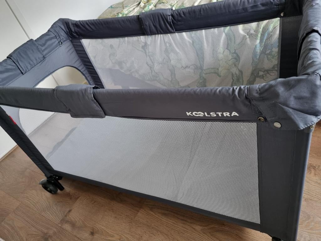 Campingbed van Koelstra incl. matras en muskietennet, Ophalen