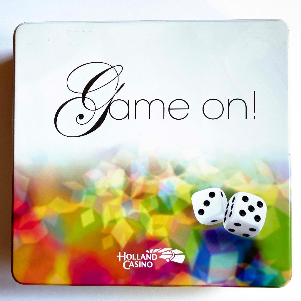 Holland Casino spel Game on! - nieuw, Hobby en Vrije tijd, Gezelschapsspellen | Bordspellen, Ophalen of Verzenden, Nieuw, Identity Games