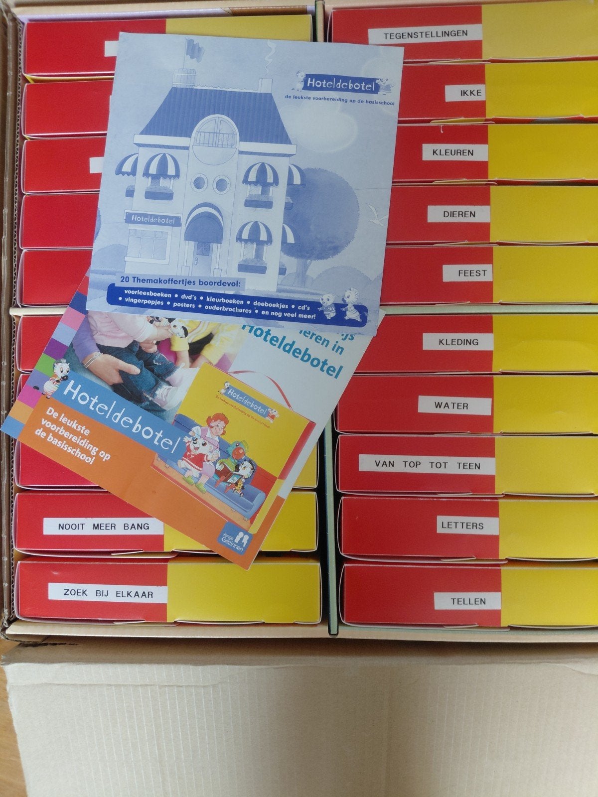 hotel de botel hotel educatief lerend opweg naar basisschool, Ophalen, Non-fictie, Jongen of Meisje, Voorleesboek