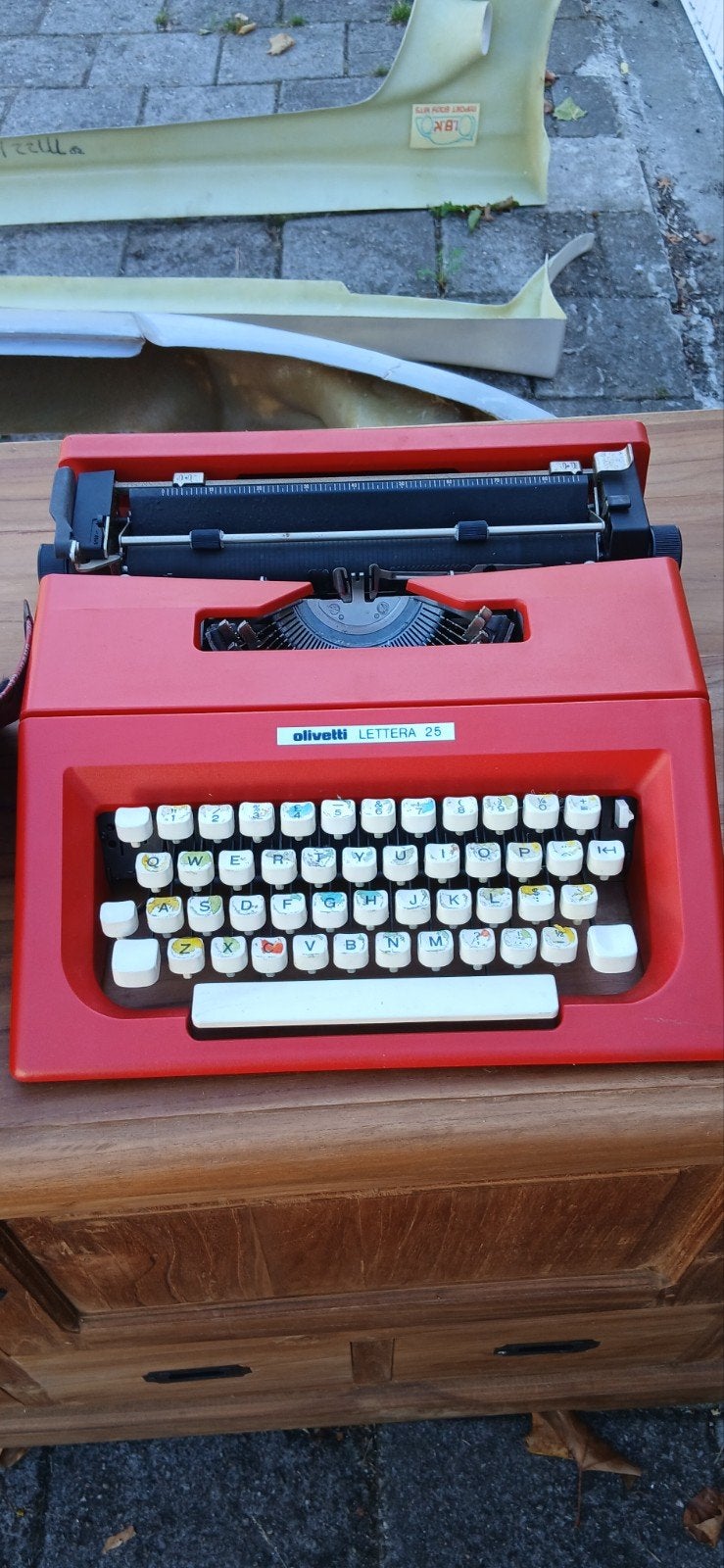 typemachine olivetti lettera 25, Diversen, Typemachines, Ophalen