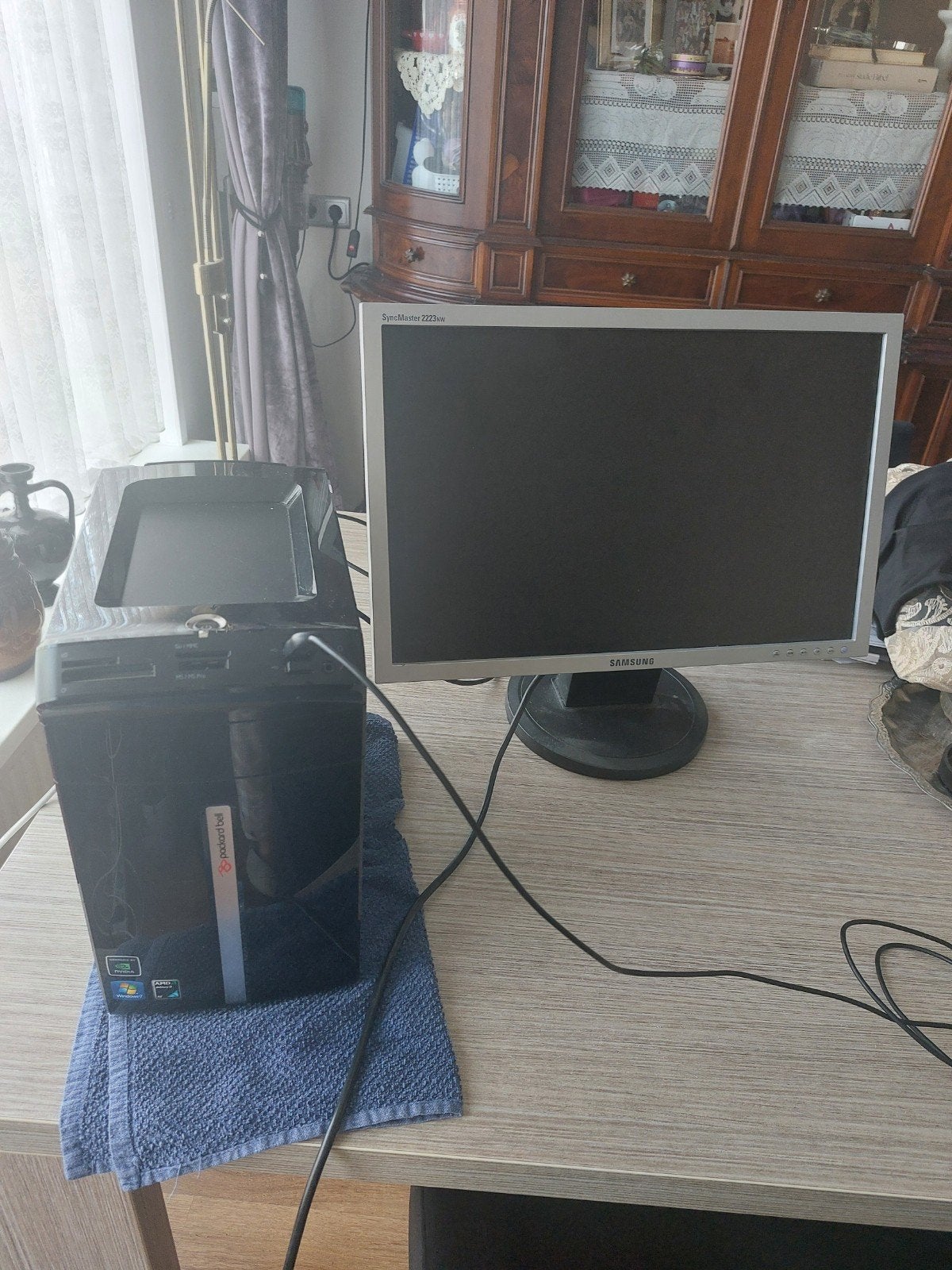 Packard Bell Imedia S3210 met Samsung Monitor, Ophalen, Gebruikt, Met monitor, Packard Bell