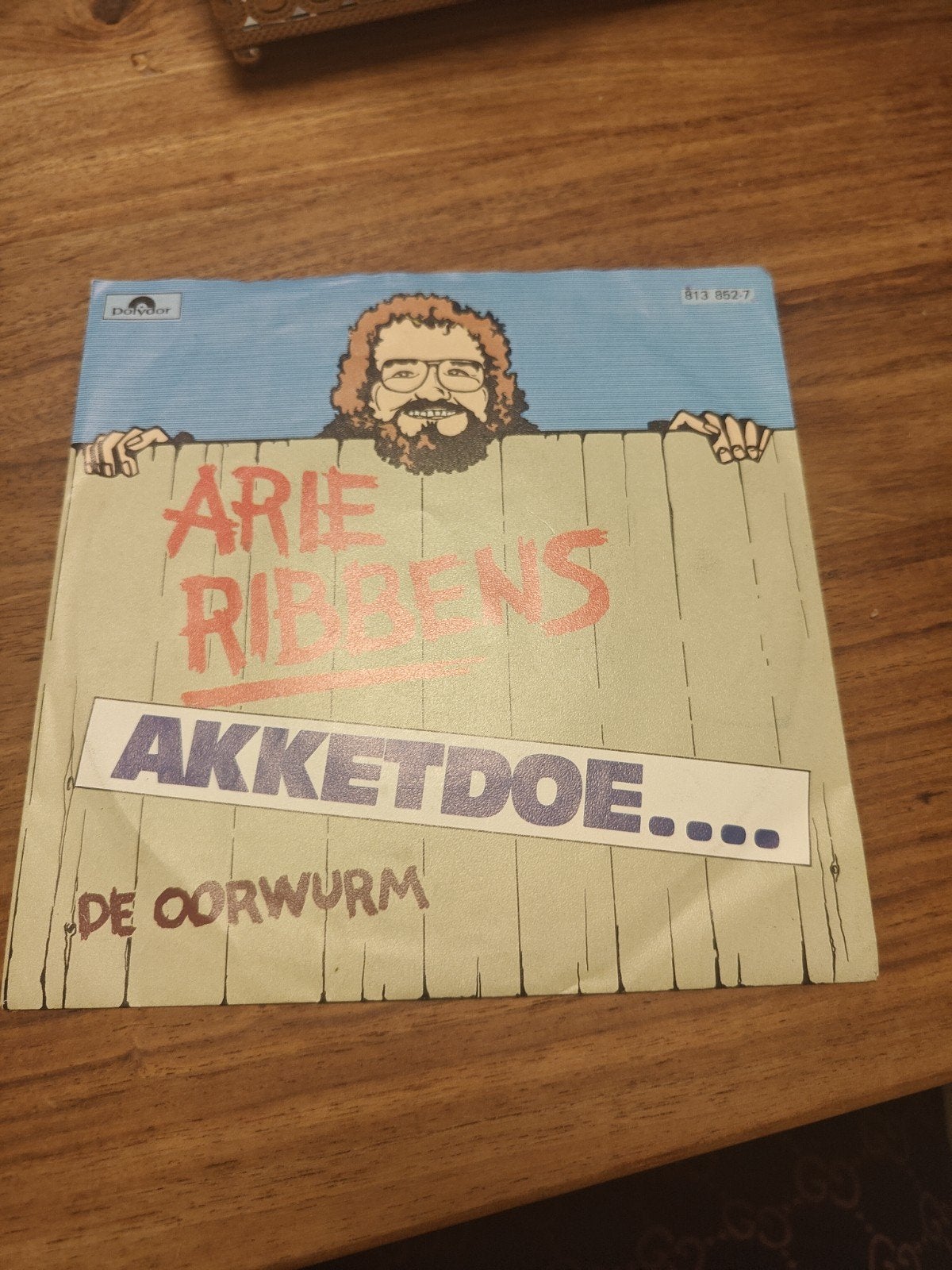 Arie Ribbens - Akketdoe... / De Oorwurm (7 inch vinyl), Ophalen of Verzenden, Gebruikt, 7 inch, EP