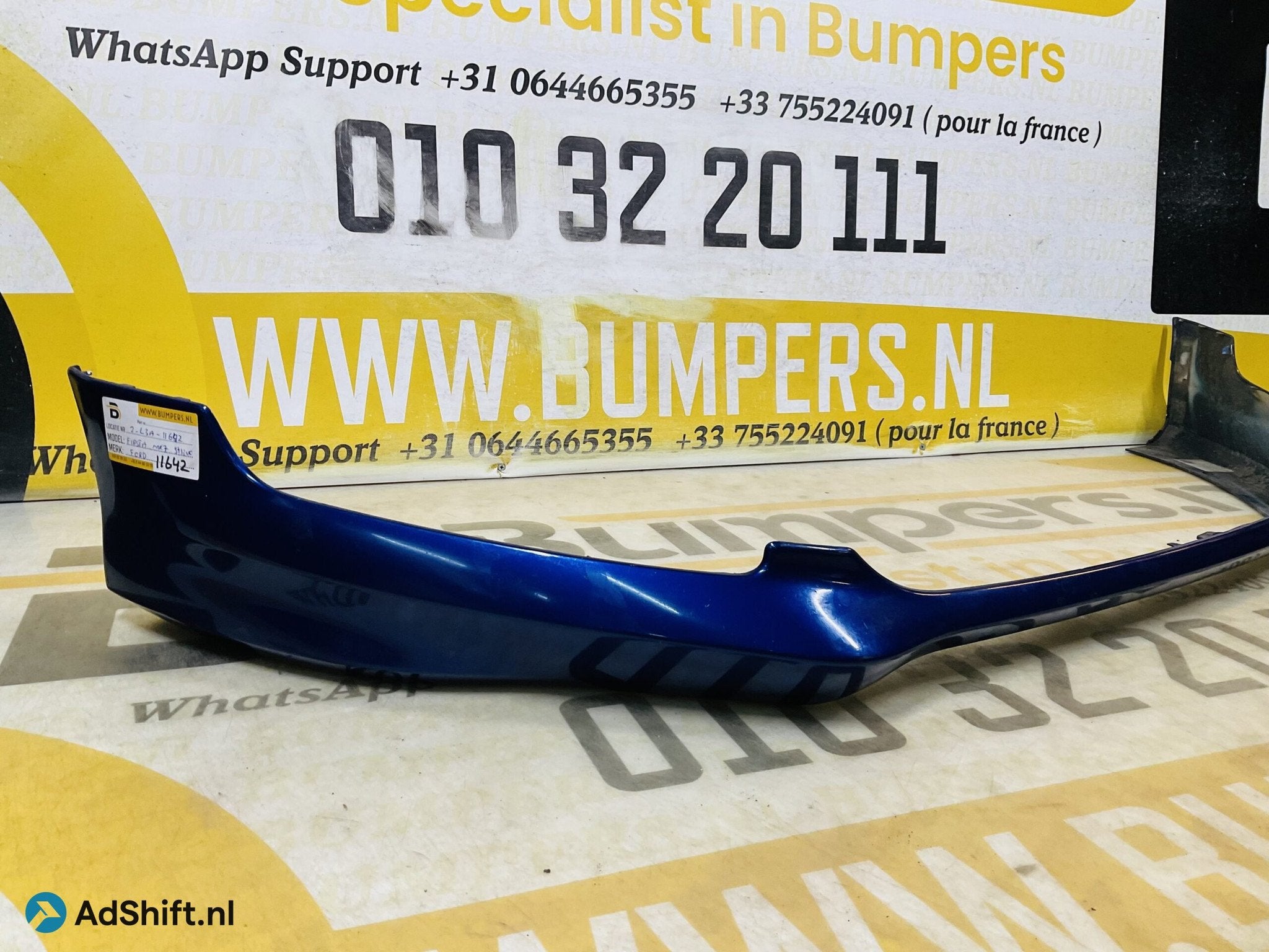 Spoiler Ford Fiesta Mk7 Stline ST-Line 1340204 Bumperlip 2-L
