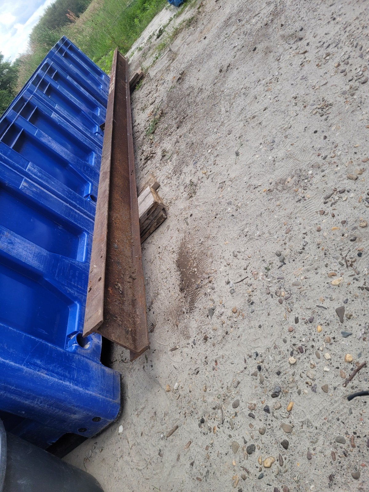 Stalen ligger I/H profiel  5 meter, Ophalen of Verzenden, 250 mm of meer