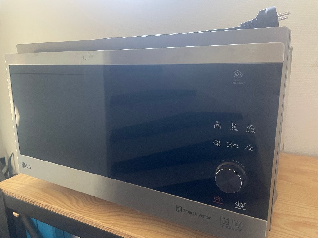 LG Combi Magnetron Grill Stoomoven, Witgoed en Apparatuur, Magnetrons, Ophalen, Combimagnetron, Hete lucht, Zo goed als nieuw
