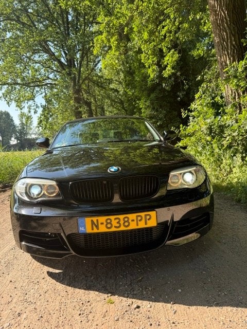 BMW 135i cabrio 2014 Zwart, Auto's, BMW, Particulier, 1-Serie, ABS, Airbags, Airconditioning, Alarm, Automatische klimaatregeling