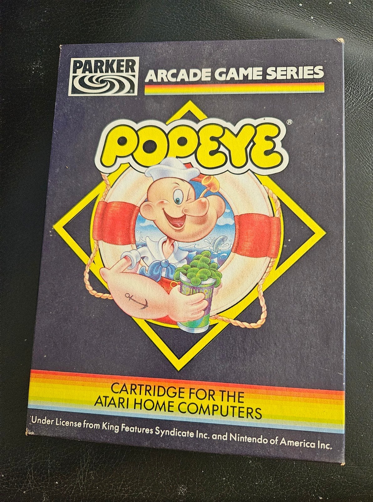 Popeye - Atari Home Computers (Parker Arcade Game Series), Avontuur en Actie, 1 speler, Ophalen of Verzenden, Zo goed als nieuw