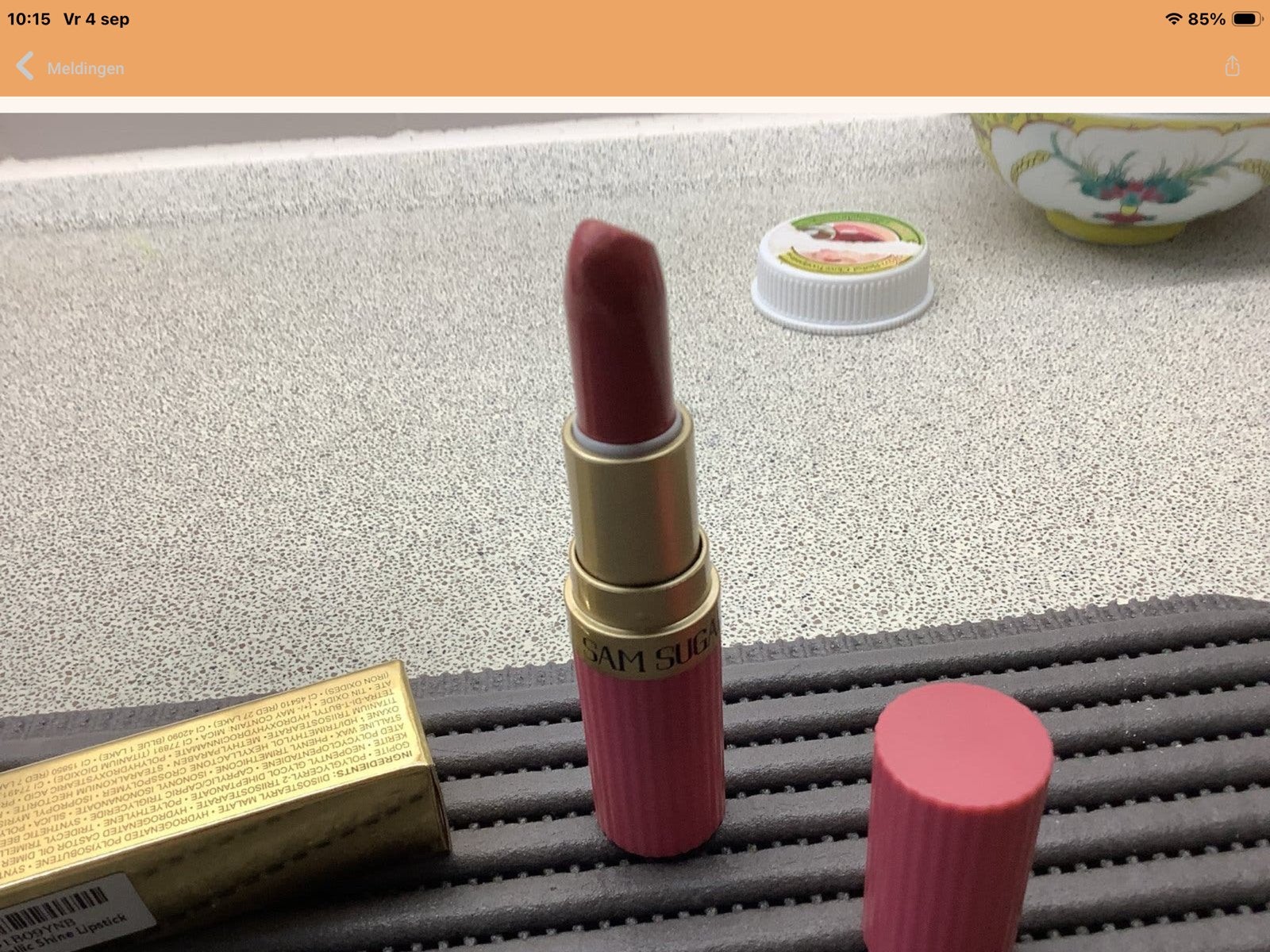 Metallic Shine Lipstick -, Lippen, Nieuw, Ophalen of Verzenden, Make-up