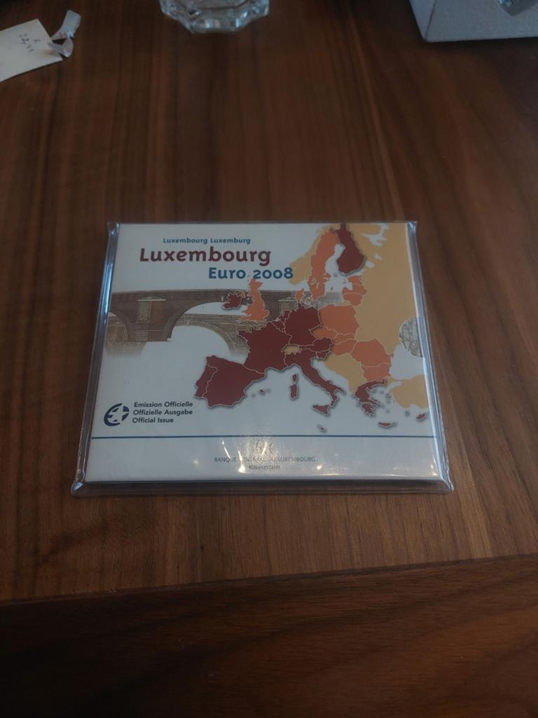 Luxemburg 2008 Euroset, Ophalen of Verzenden, Luxemburg, 2 euro