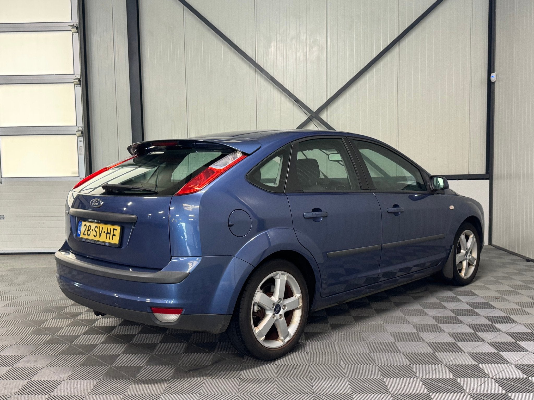 Ford Focus 2.0-16v | Rally Edition 5-Drs | Airco | Cruise |, Auto's, Gebruikt, 4 cilinders, Blauw, 10 km/l