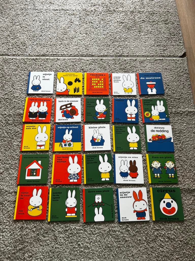 Dick Bruna collectie Nijntje boeken, Verzenden, Zo goed als nieuw