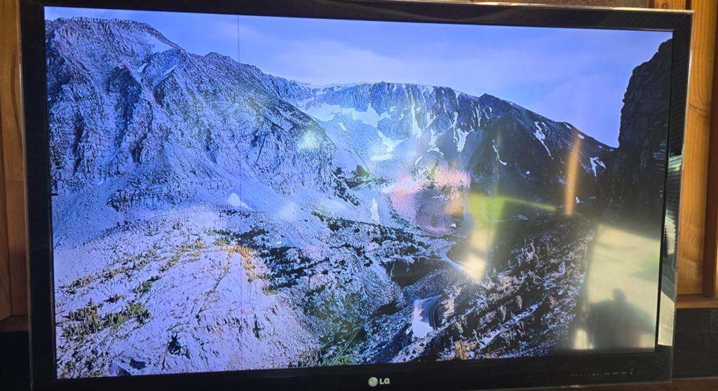 LG 47LW4500 TV Full HD 47 inch met verticale lijn, Ophalen, Gebruikt, 100 cm of meer, LG