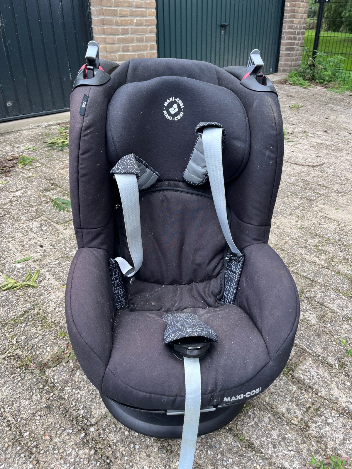 Maxi-Cosi Tobi Blackgrid Autostoel 9-18 kg, Ophalen, 9 t/m 18 kg, Maxi-Cosi, Gebruikt