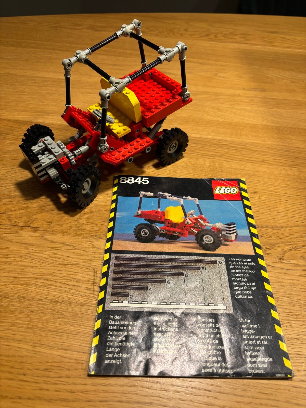 LEGO Technic 8845 Dune Buggy met instructies, Ophalen of Verzenden, Gebruikt, Overige merken