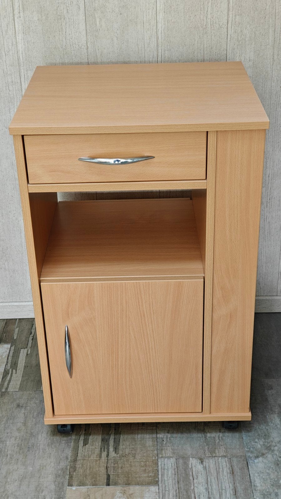 Zorgnachtkastje Palma (Tecfor Care) - Verrijdbaar&Tweezijdig, Ophalen, Zo goed als nieuw, 45 tot 65 cm, 70 cm of meer