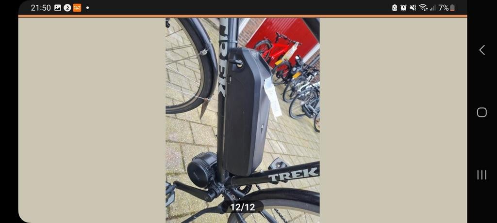 Trek met goede accu Frame 53 cm ebike elektrische fiets, Ophalen of Verzenden, Gebruikt, Gazelle