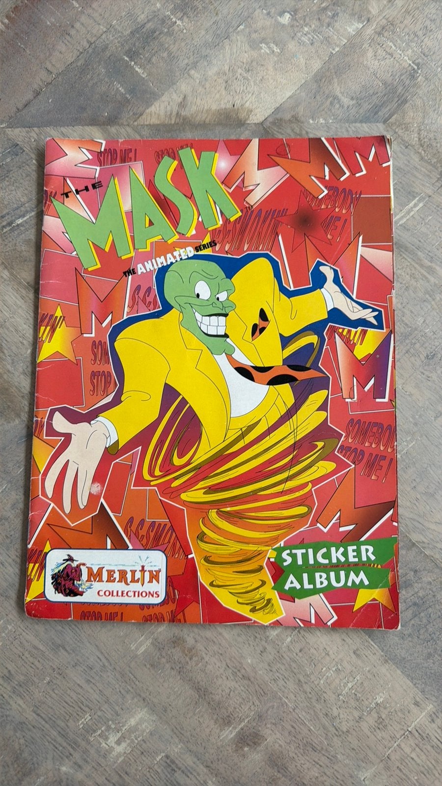 Merlin compleet album the mask, Ophalen of Verzenden