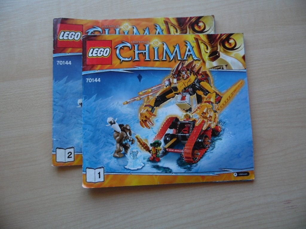 Lego Chima 70144 Lavamobiel van Laval, Compleet, Overige thema's, Lego, Ophalen of Verzenden