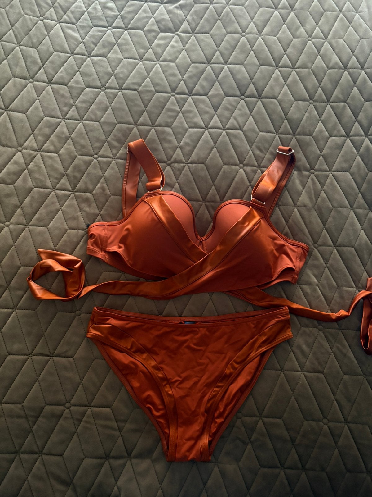 Marlies Dekkers bikini (85e/ M), Ophalen of Verzenden, Zo goed als nieuw, Oranje, Bikini