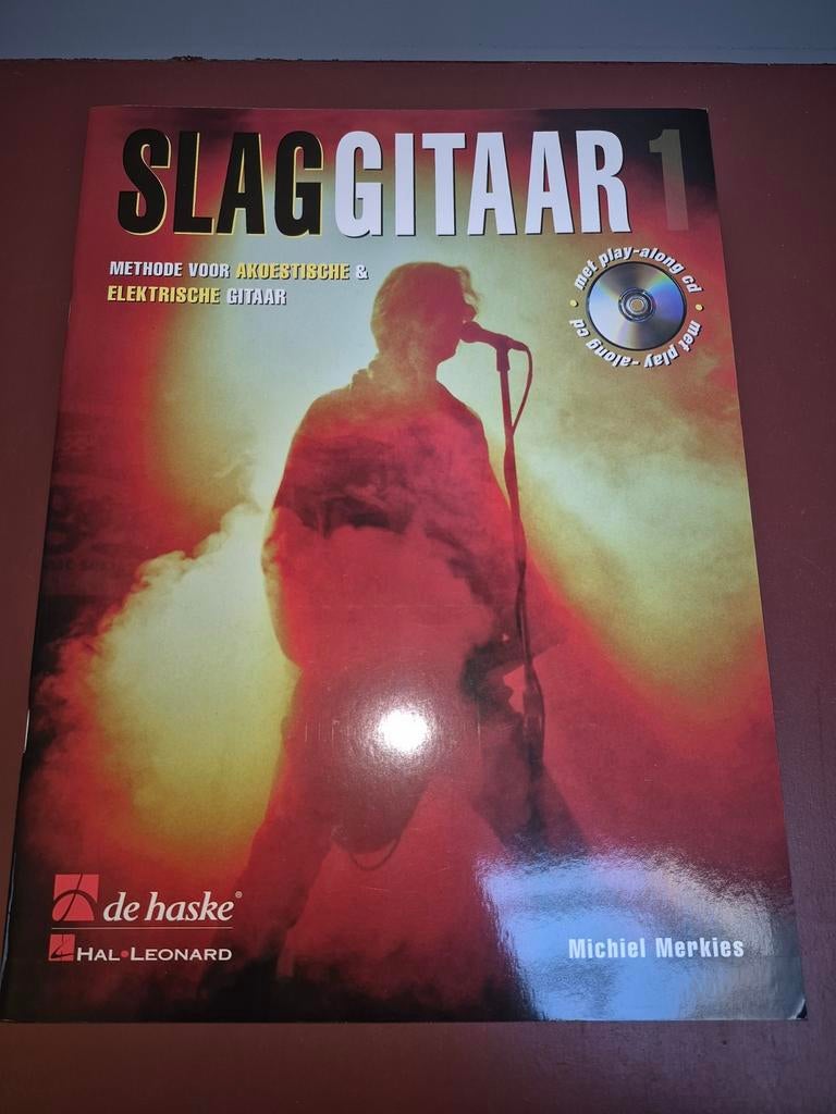 Slaggitaar 1: Methode voor Akoestische & Elektrische Gitaar, Ophalen of Verzenden, Nieuw, Les of Cursus, Gitaar