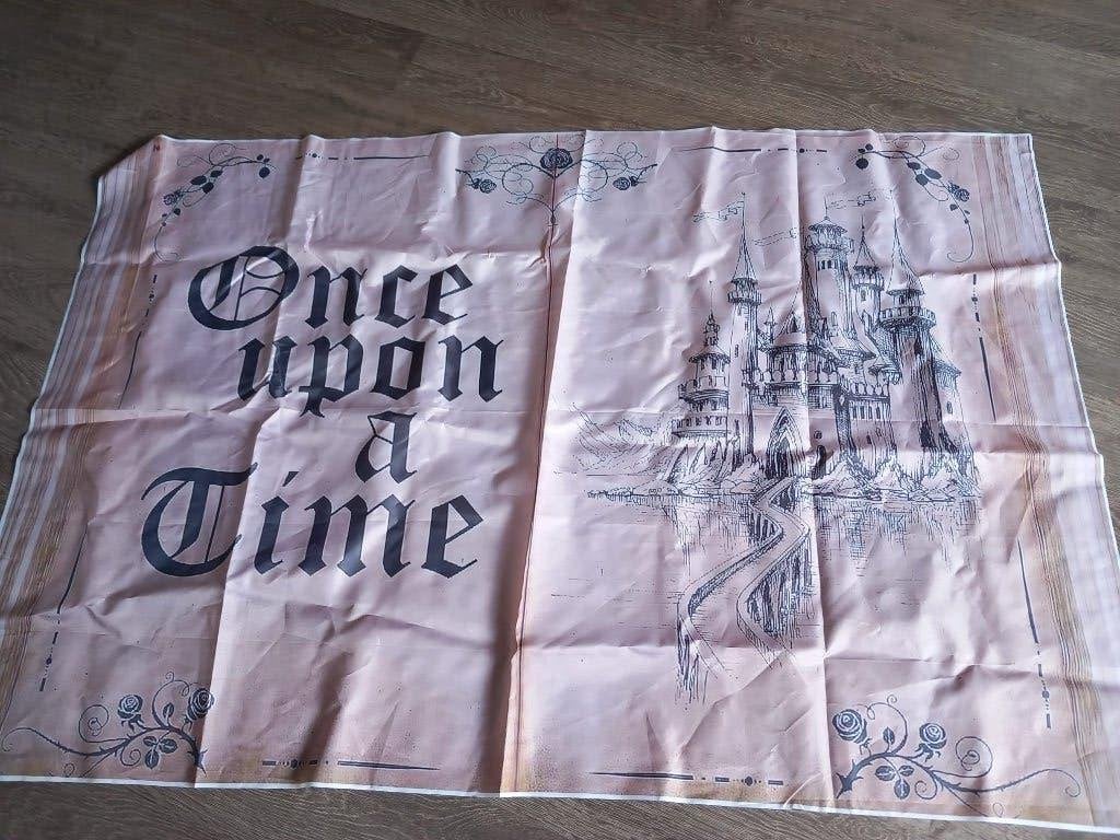 Kleed of vlag "Once upon a time', Ophalen of Verzenden, Zo goed als nieuw