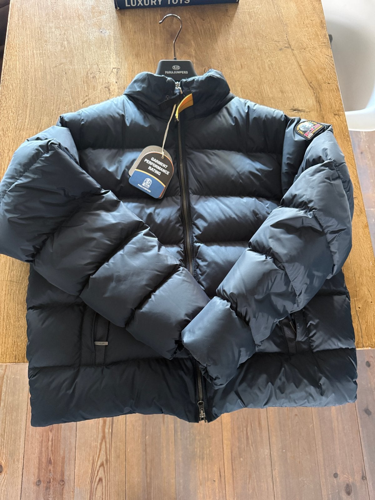 Parajumpers donsjas blauw maat L - Nieuwstaat, Ophalen of Verzenden, Nieuw, Maat 52/54 (L), Blauw
