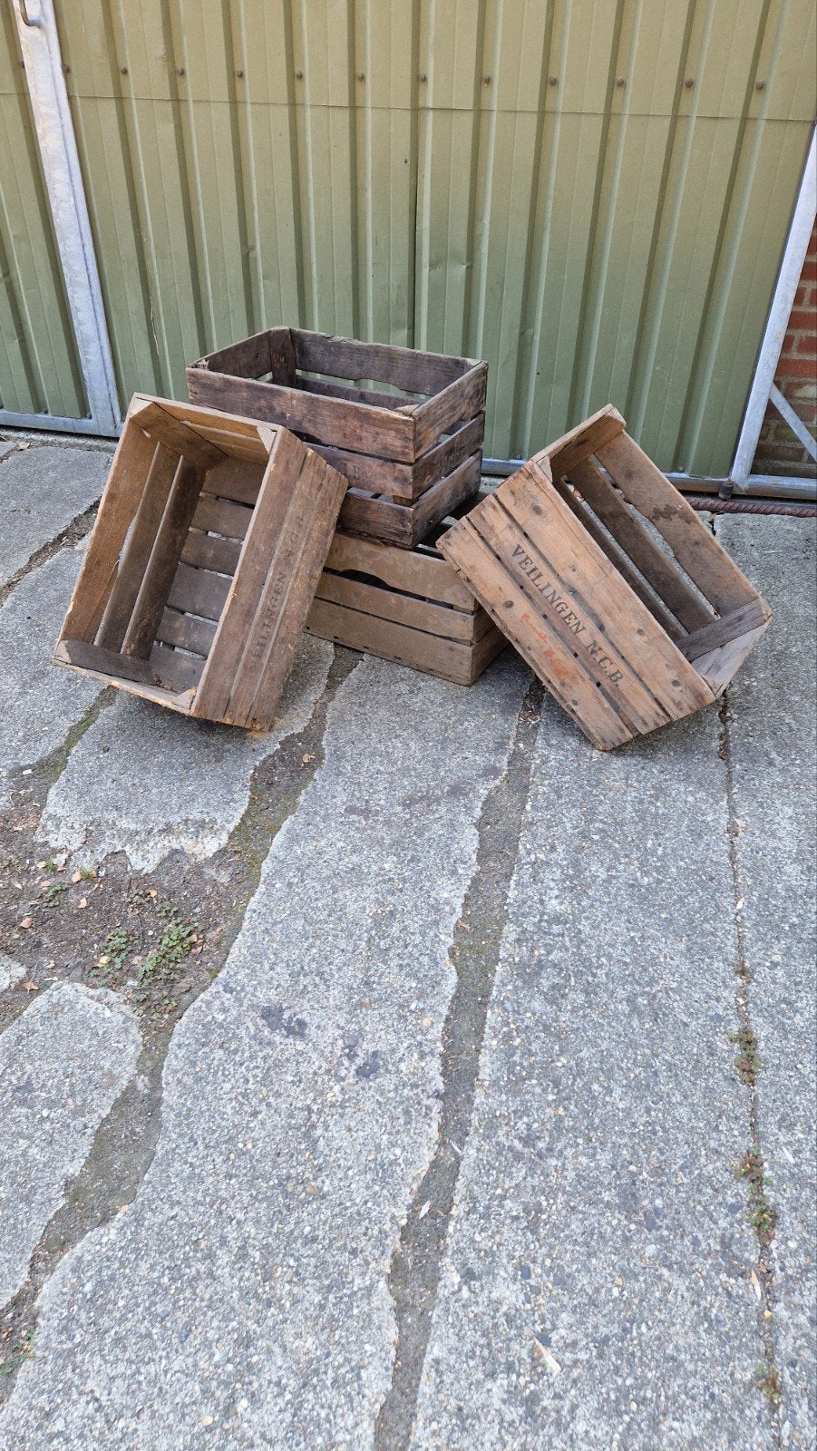 Veilingkistjes /vintage Appelkistjes, Ophalen, 50 tot 100 cm, Minder dan 50 cm