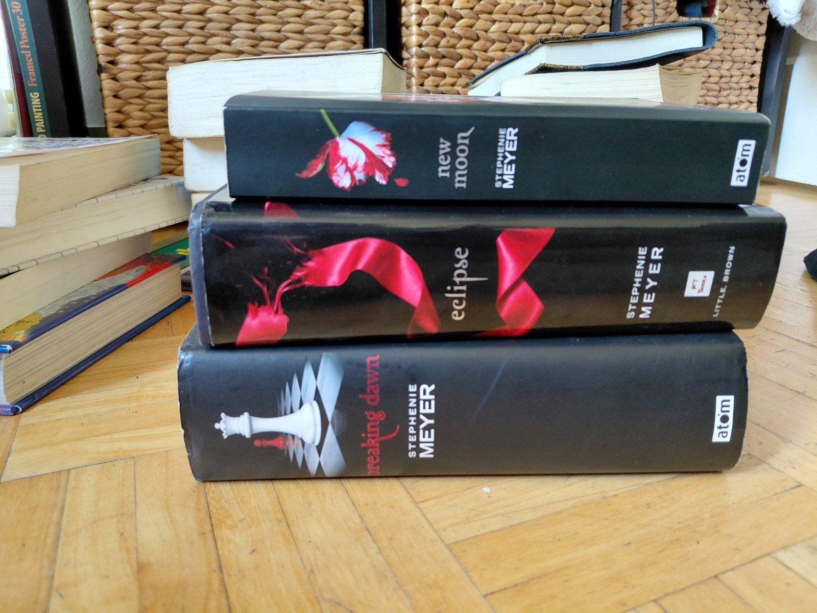 Twilight Saga boeken(Engels)New Moon, Eclipse, Breaking Dawn, Ophalen, Zo goed als nieuw, Stephenie Meyer