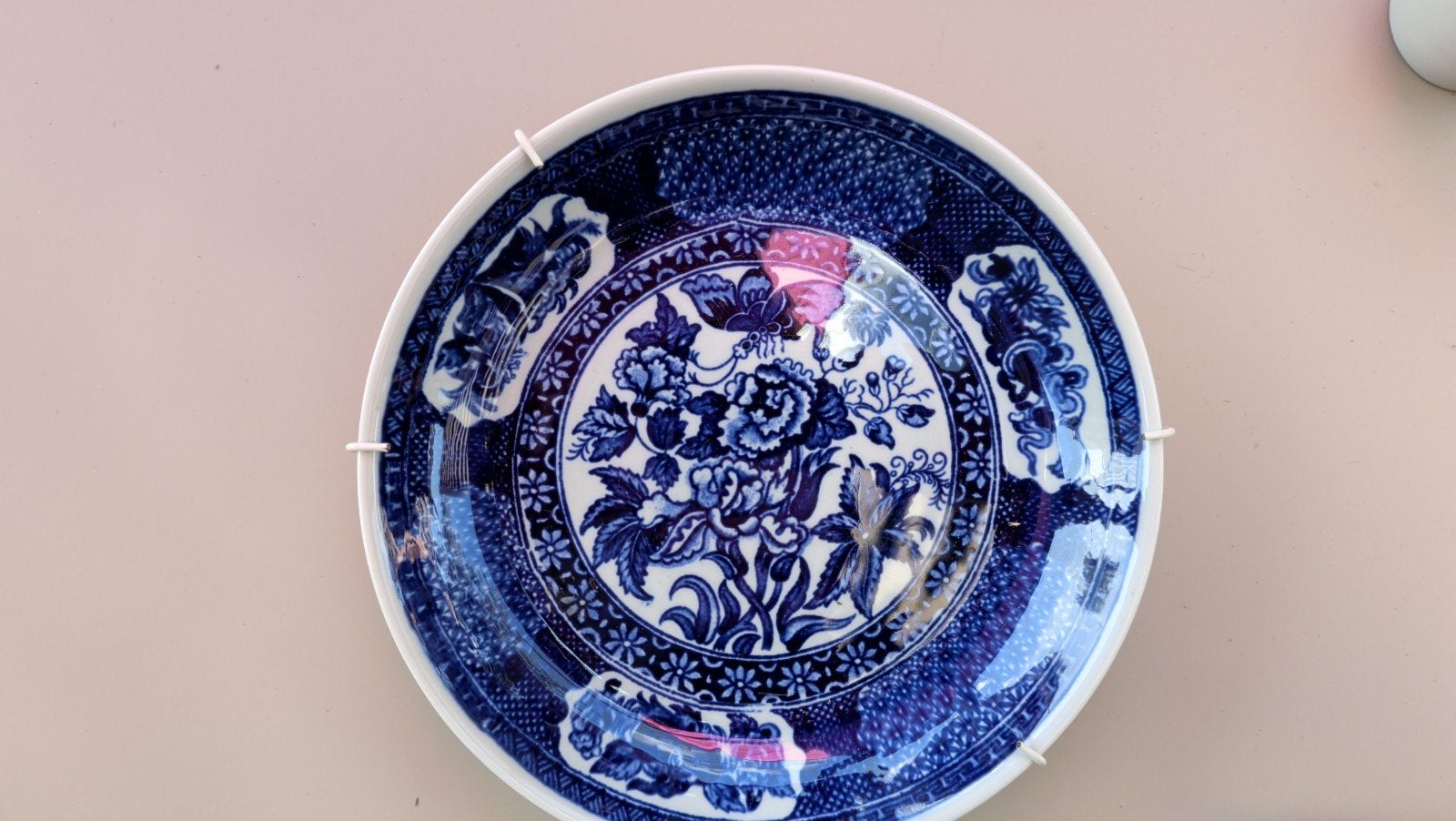 Antiek Delfts Blauw Wandbord - Royal Sphinx Maastricht, Antiek en Kunst, Ophalen of Verzenden