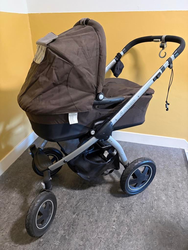 Stokke Mura 3-in-1 Kinderwagen - Compleet Pakket, Kinderen en Baby's, Kinderwagens en Combinaties, Gebruikt, Combiwagen, Met autostoeltje