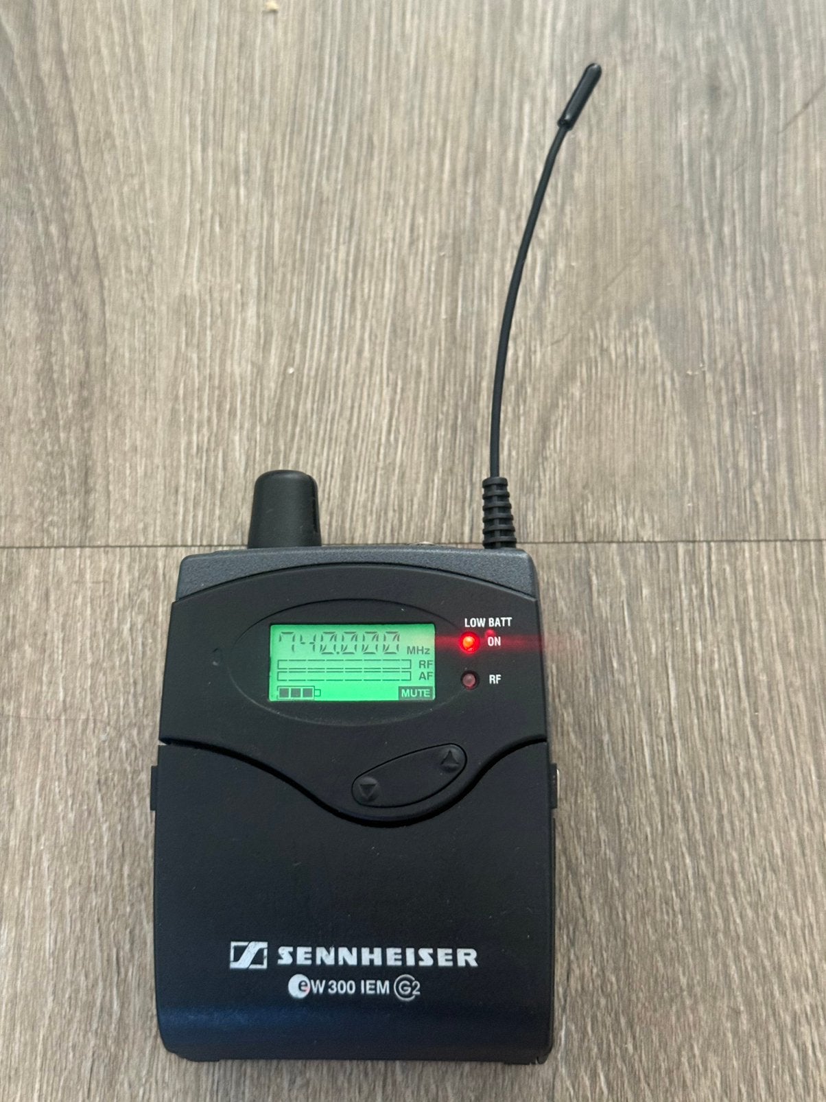 Sennheiser EW300 IEM G2 ontvanger (C-band, 740-776MHz), Muziek en Instrumenten, Microfoons, Ophalen of Verzenden, Zo goed als nieuw