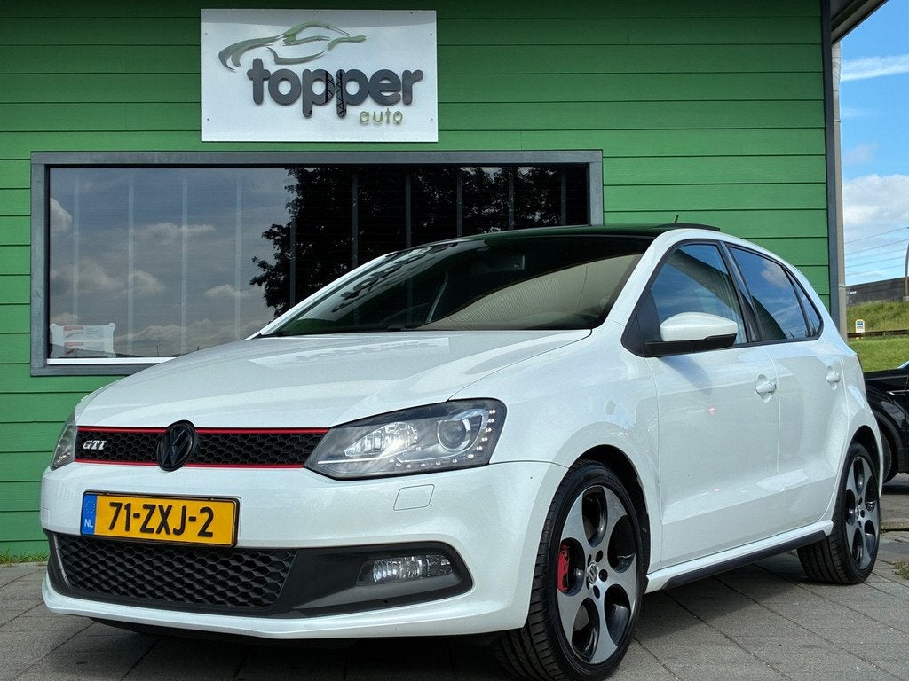 Volkswagen Polo 1.4 TSI GTI|Automaat|Panoramadak|CruiseContr, Auto's, Volkswagen, Bedrijf, Te koop, Polo, ABS, Airbags, Airconditioning