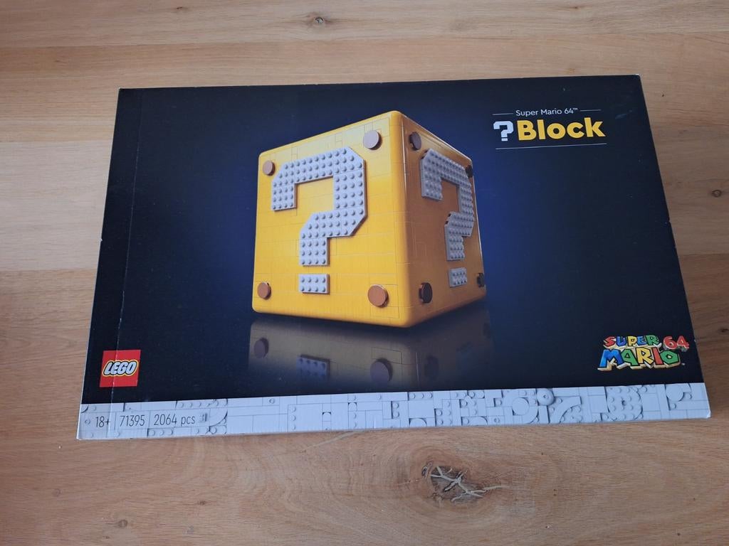 Lego 71395 super mario vraagtekenblok nieuw in doos, Lego, Nieuw, Ophalen of Verzenden, Complete set