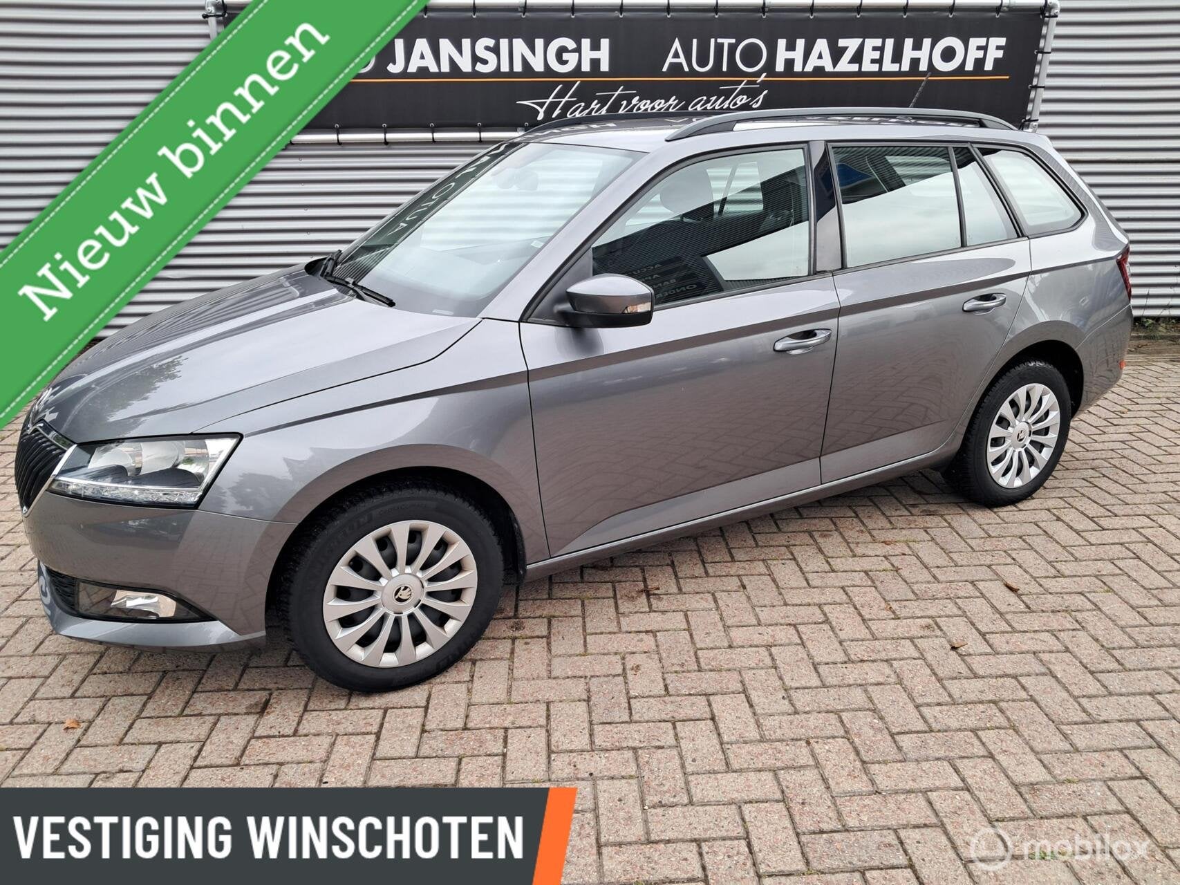 Skoda Fabia Combi 1.0 TSI Ambition van 1e Eigenaar!, Auto's, Skoda, Voorwielaandrijving, Stof, Gebruikt, 95 pk