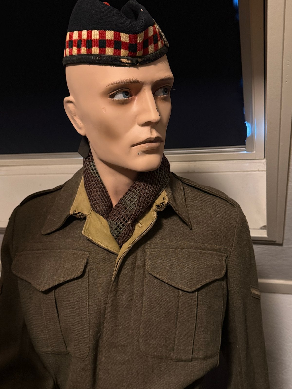 Canadees Militair Uniform - Tweede Wereldoorlog, Ophalen of Verzenden, Landmacht, Overige gebieden, Kleding of Schoenen