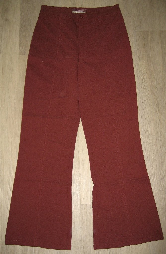 Bordeauxrode pantalon - Bram's Paris - Maat M/38, Maat 38/40 (M), Ophalen of Verzenden, Zo goed als nieuw, Bram's Paris