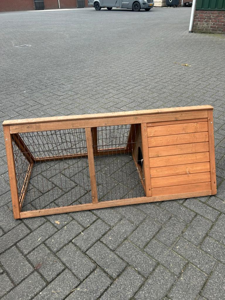 Te koop konijnen hokken €50,-, Ophalen, 110 cm of meer, Hok, 90 cm of meer
