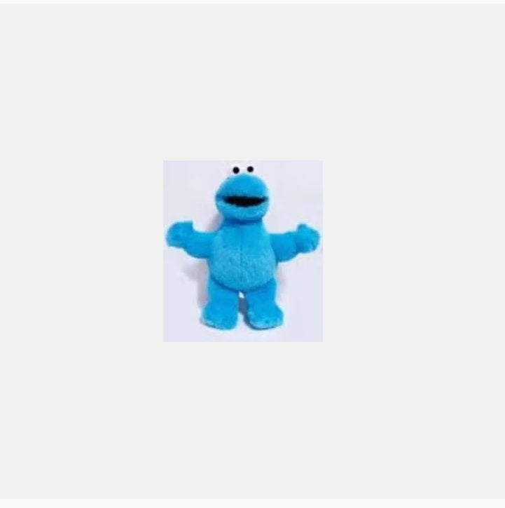 Sesamstraat pluche knuffel Koekiemonster (20cm), Kinderen en Baby's, Ophalen of Verzenden, Nieuw, Overige typen