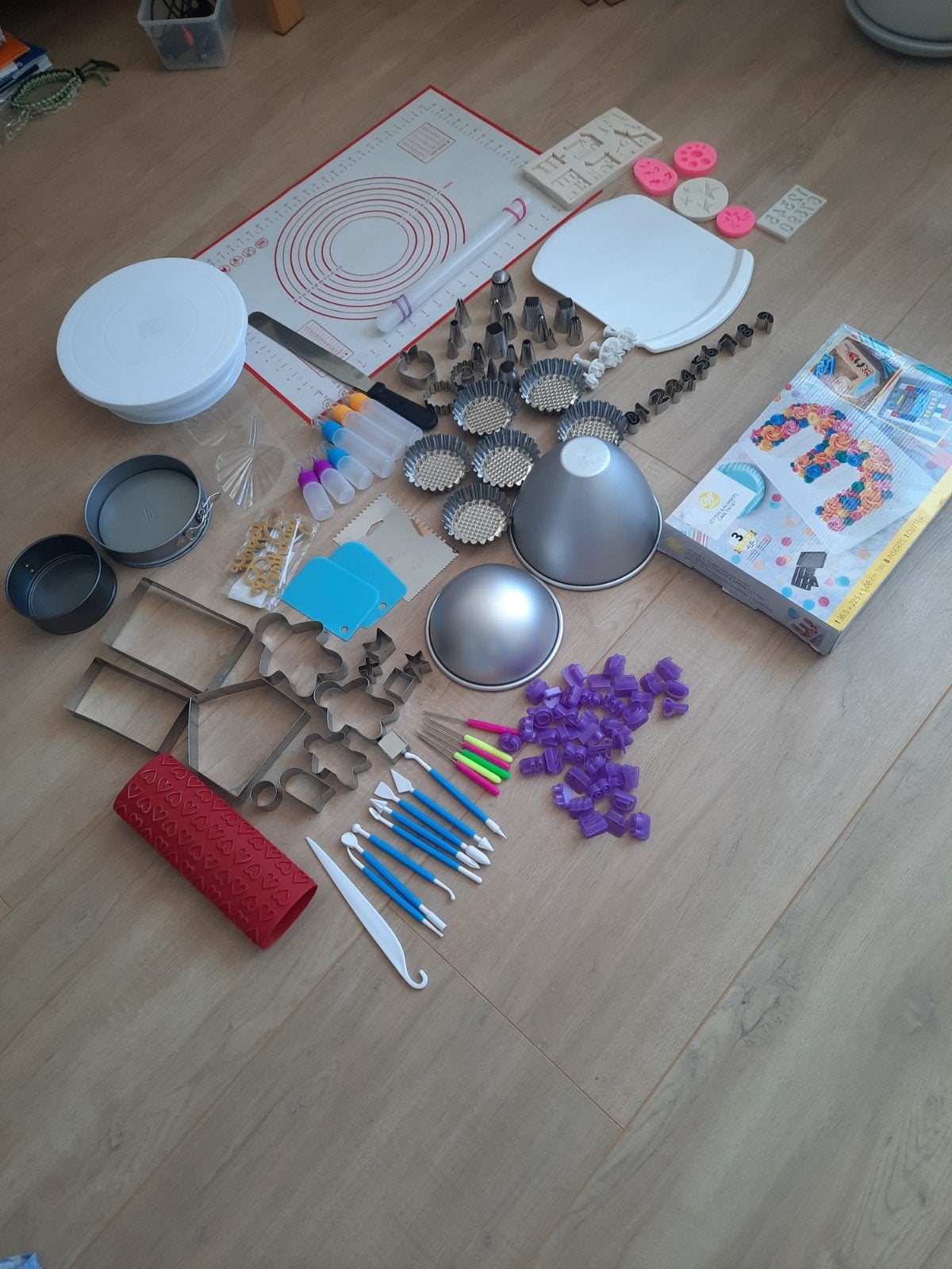 complete set bakspullen, Ophalen, Nieuw, Taarten of Cupcakes, Bakvorm