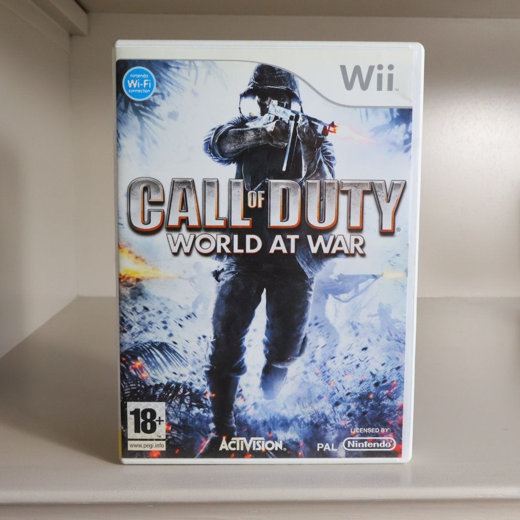 Call of Duty: World at War – Nintendo Wii, Vanaf 18 jaar, Shooter, Eén computer, Ophalen of Verzenden