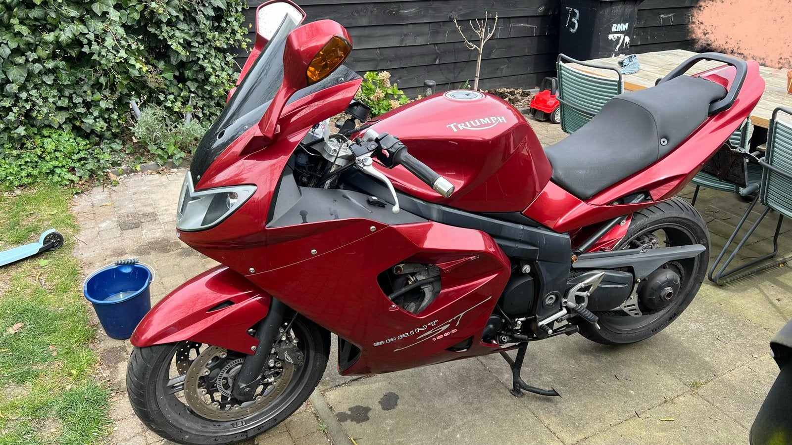 Triumph Sprint ST 1050 2006, Motorrijbewijs A, Gebruikt, 3 cilinders, Particulier