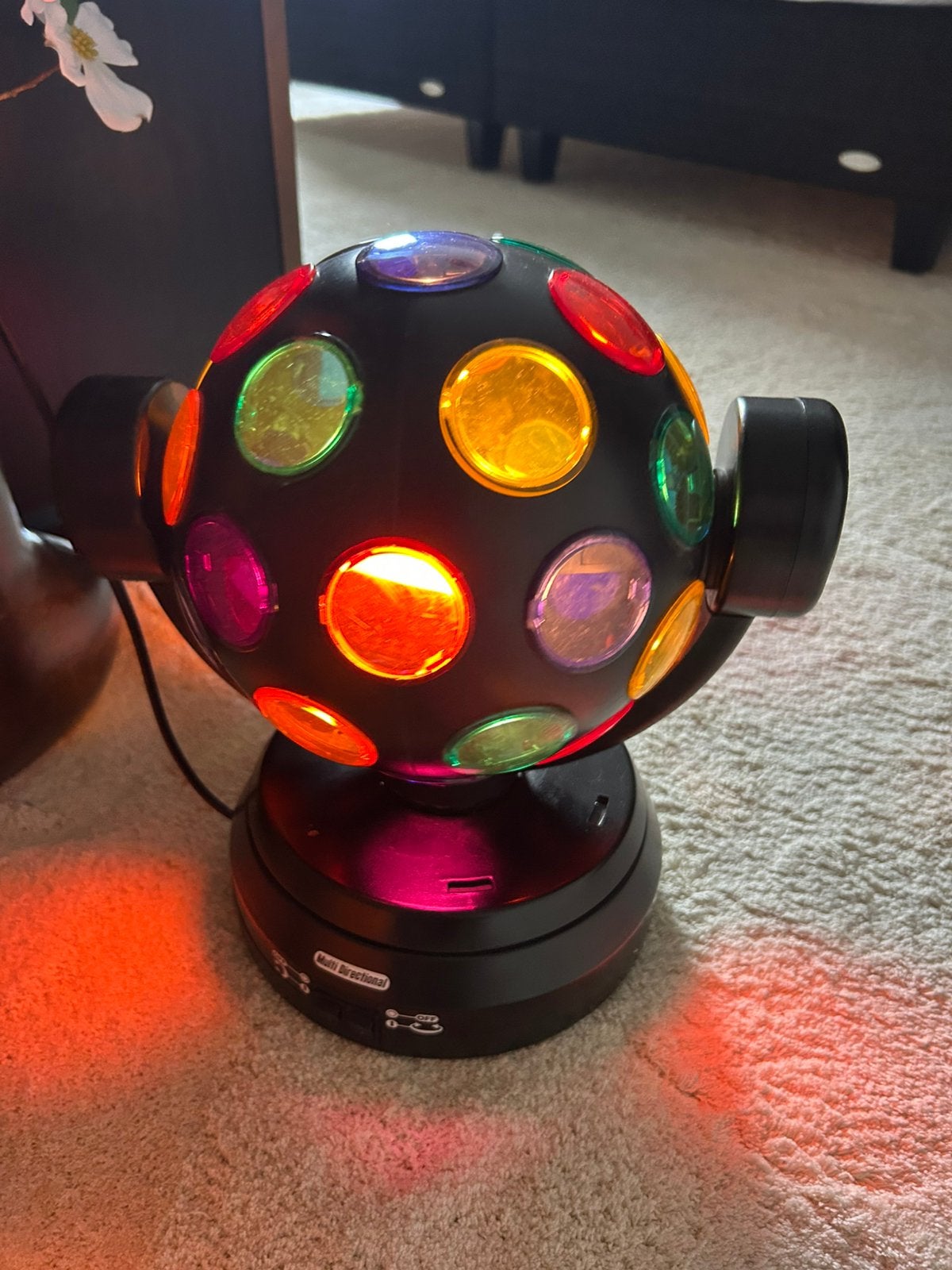 Discobal, Muziek en Instrumenten, Licht en Laser, Ophalen of Verzenden, Gebruikt, Discobol, Kleur
