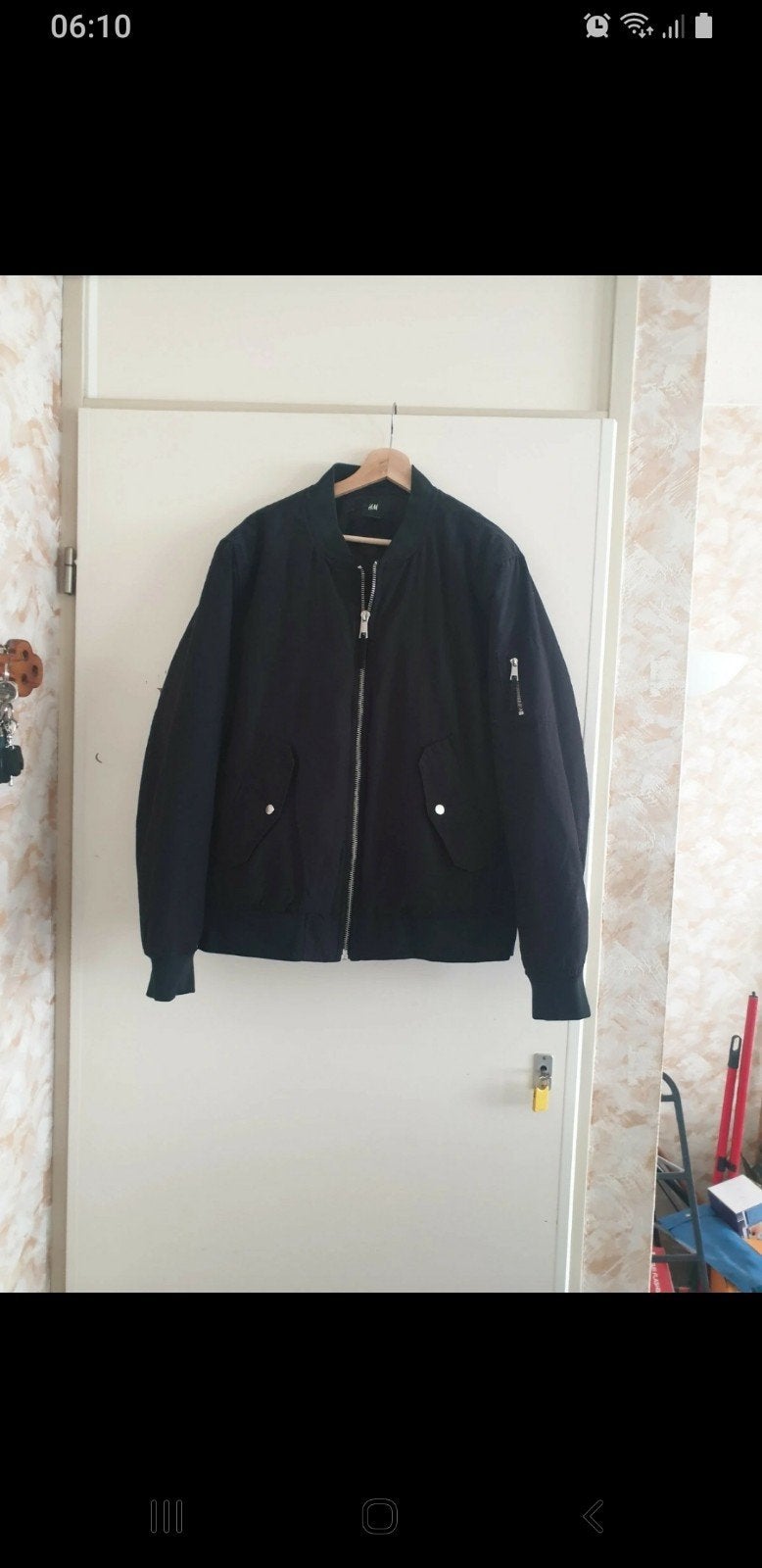 Heren Herfst jas, Zwart, Maat 56/58 (XL), Ophalen of Verzenden, Zo goed als nieuw