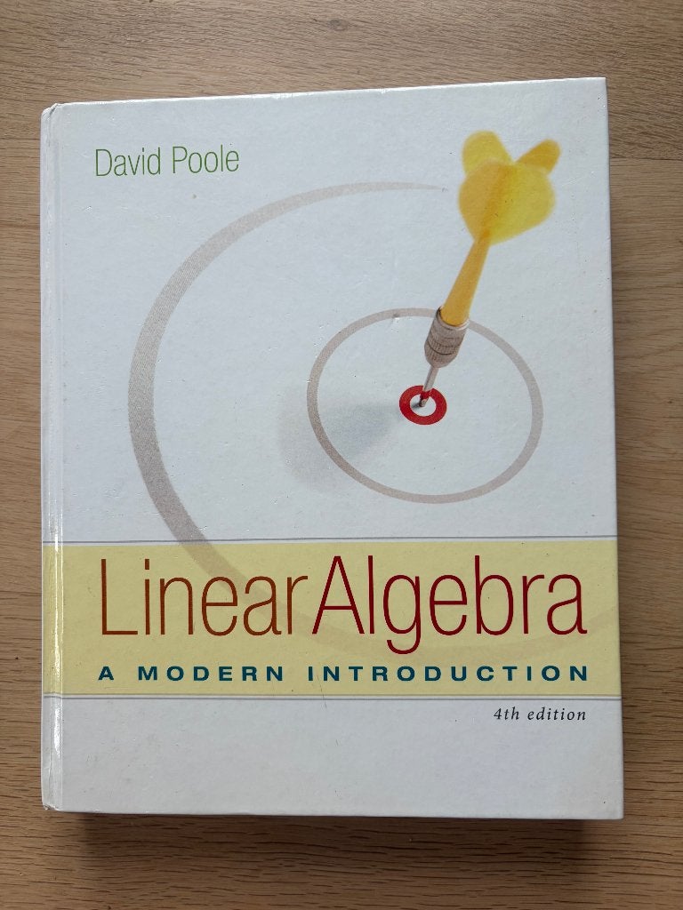 Linear Algebra: A Modern Introduction - David Poole, Boeken, David Poole, Zo goed als nieuw, Beta, HBO